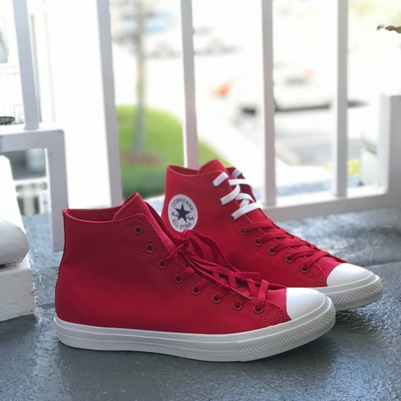 NWT Converse CT OX HI Salsa Red HT M AUTHENTIC - Picture 5 of 7